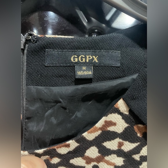 Long sleeve skater mini dress. Used once. Size Medium - Picture 3 of 6